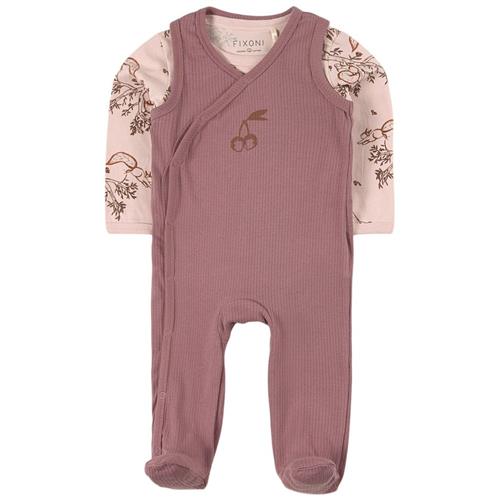 Fixoni Baby-sæt Hushed Violet 50 cm  Lilla  50 cm  Unisex