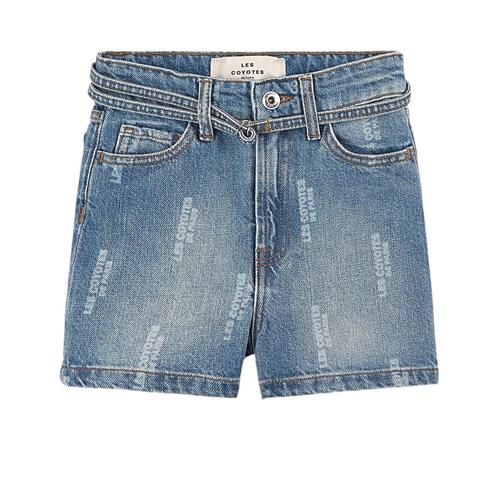 Les Coyotes De Paris Sansa Shorts Laser Denim 10 Y  Blå  10 år  kvinde