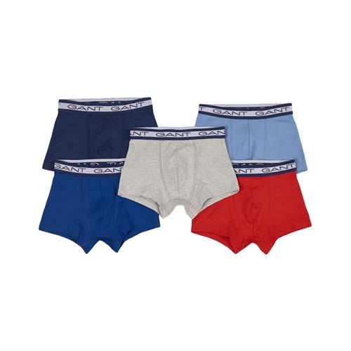 GANT 5-pak Boksershorts Grå 134/140 cm  Grå  134/140 cm  mand