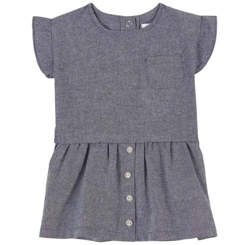 Absorba Chambray Kjole Blå 18 Months  Blå  18 måneder  kvinde