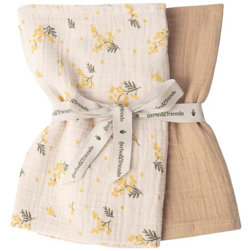 garbo&friends 2-pak Mimosa Muslintæpper One Size      Unisex