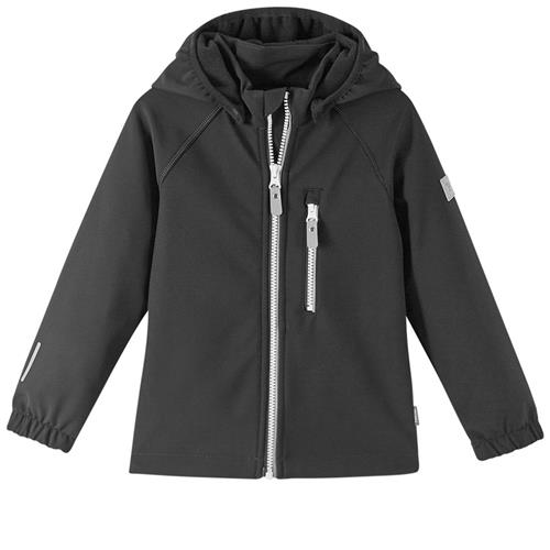 Reima Vantti Softshelljakke Sort 110 cm  Sort  110 cm  Unisex