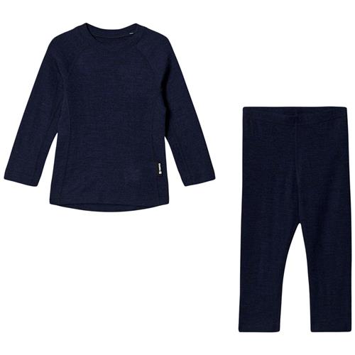 Reima 2-delt Kinsei Baselayersæt Navyblå 100 cm  Marineblå  100 cm  Unisex