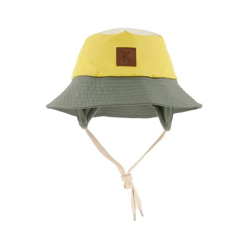 Kuling Liverpool Kontrastfarvet Genanvendt Regnhat Harvest Yellow/Light Green 48/50 cm  Gul  48/50 cm  Unisex