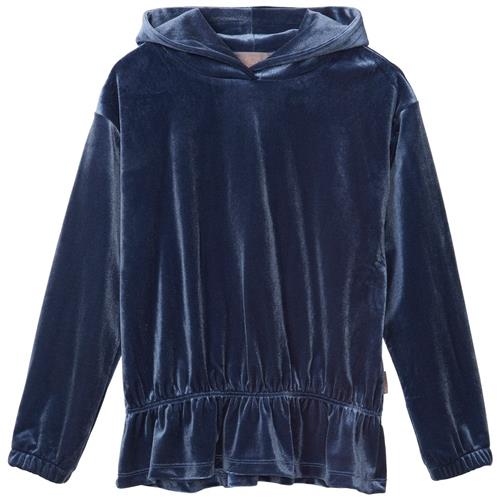 Creamie Hættetrøje Vintage Indigo 116 cm  Blå  116 cm  kvinde