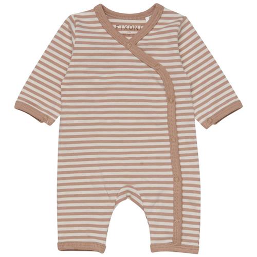 Fixoni Stribet Heldragt Stucco 44 cm  Hvid  44 cm  Unisex