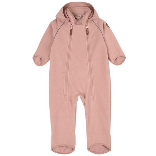 Kuling Livigno Genanvendt Vindfleeceoverall Woody Rose 92 cm  Lyserød  92 cm  Unisex