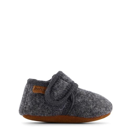 EnFant Baby Tøfler Mørkegrå melange 17-18 EU  Grå  17-18 EU  Unisex
