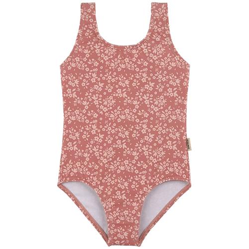 Kuling Milos Blomstret Badedragt Desert Pink 86/92 cm  Lyserød  86/92 cm  kvinde