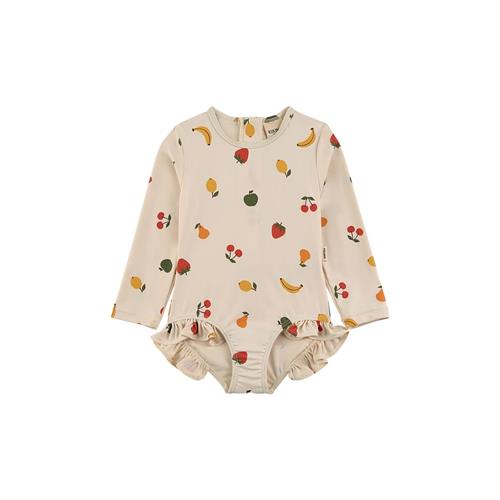 Kuling Antibes Mønstret Badedragt Med Frugter Cremefarvet 98/104 cm  Creme  98/104 cm  kvinde