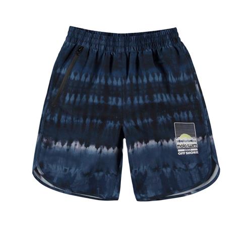 Molo Nox Badebukser Indigo Tie Dye 134/140 cm  Marineblå  134/140 cm  mand