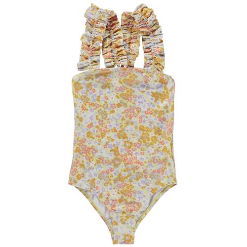 Molo Nitika Badedragt Meadow Day 164 cm  Creme  164 cm  kvinde