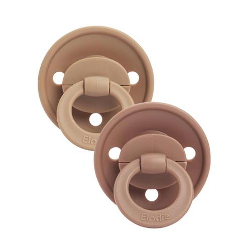 Elodie 2-pak Binky Sutter Soft Terracotta One Size      Unisex