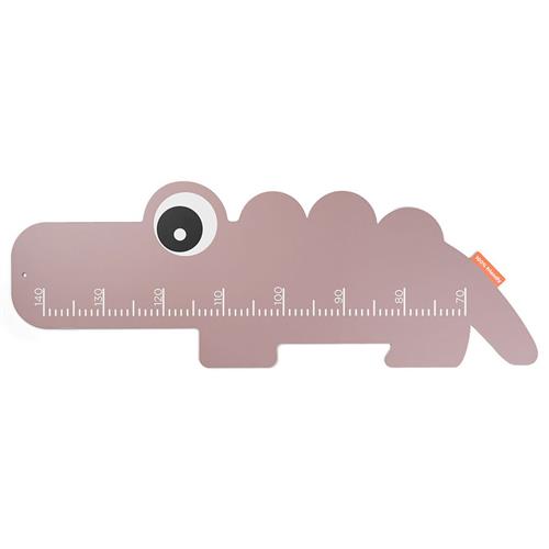 Done by Deer Croco Højdemålingstabel Pulver Pink One Size      Unisex