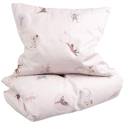 sebra 100 x 130 / 38 x 55 cm Mønstret Junior Sengetøj Sæt Teeny Toes Stroller      Unisex