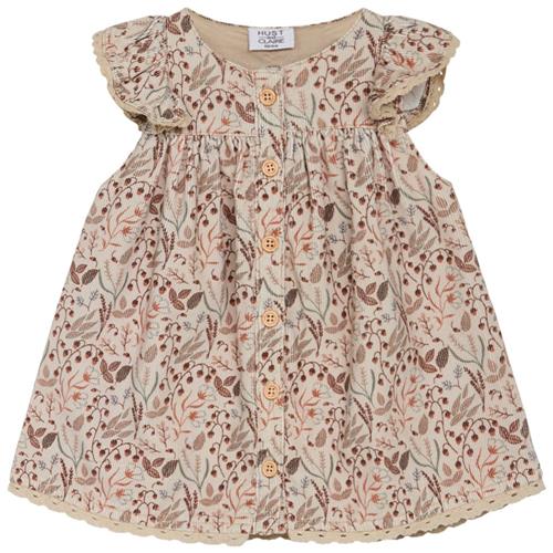Hust&Claire Domenic Kjole Cement 80 cm  Beige  80 cm  kvinde