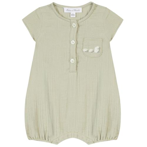 Tartine et Chocolat Romper Grøn 6 Months  Grøn  6 måneder  mand