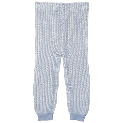 Copenhagen Colors Brioche Strikkede Bukser Blå 68 cm  Blå  68 cm  Unisex