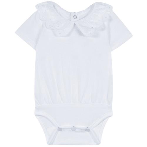 Tartine et Chocolat Babybody Med Flæsekrave Hvid 18 months  Hvid  18 måneder  kvinde