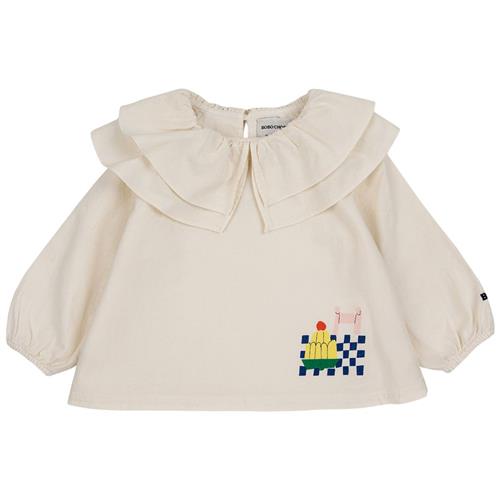 Bobo Choses Yummy Cake Baby Bluse Naturhvid 6 Months  Creme  6 måneder  kvinde