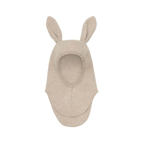 Huttelihut Balaclava Ears Wool Fleece Camel Melange 4-6 Y  Brun  4-6 år  Unisex