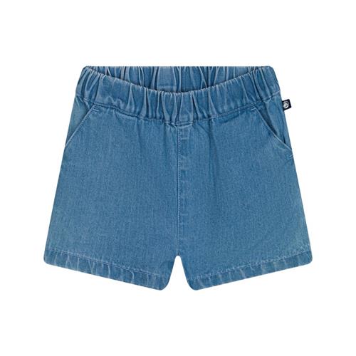 Petit Bateau Baby-shorts Denim Blå 12 Months  Blå  12 måneder  mand