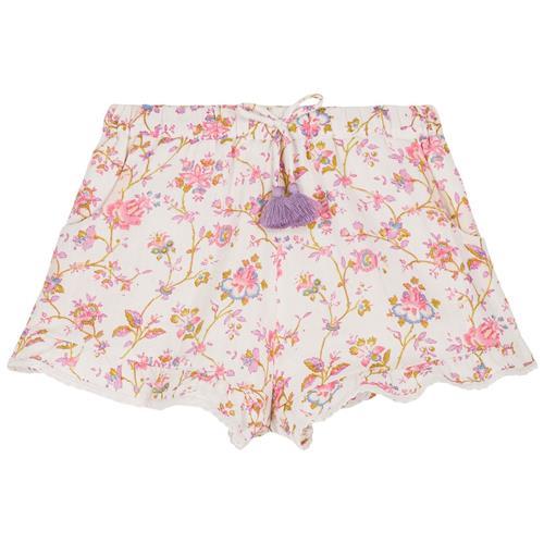 Louise Misha Vallaoid Shorts Cream Bucolia Fields 24 months  Lyserød  24 måneder  kvinde