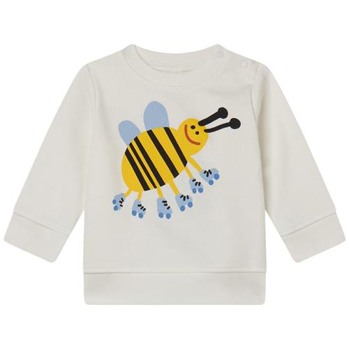 Stella McCartney Kids Sweatshirt Med Tryk Naturhvid 18 Months  Hvid  18 måneder  kvinde