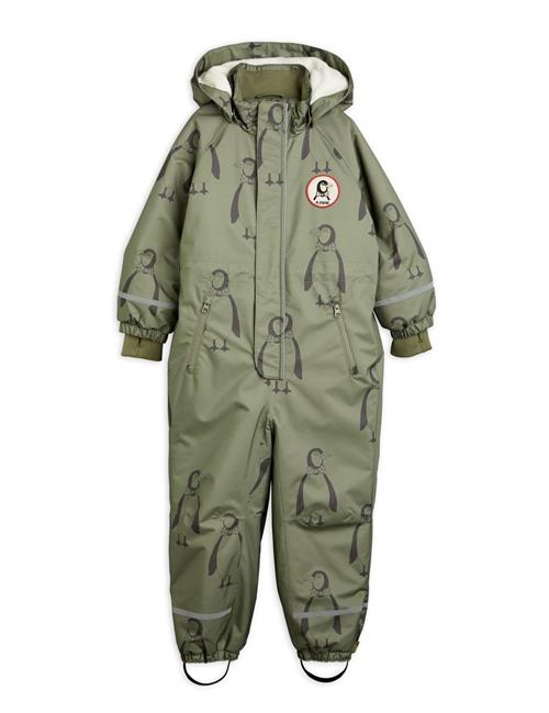 Mini Rodini Kebnekaise Penguin Flyverdragt Grøn 92 cm  Grøn  92 cm  Unisex