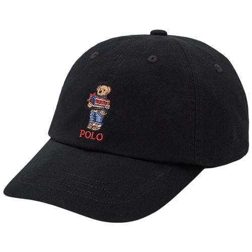 Ralph Lauren Logo Baseballkasket Sort 5-7 Y  Sort  5-7 år  mand