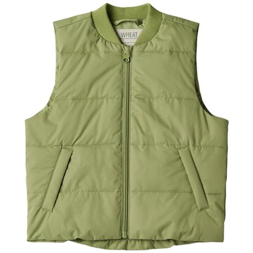 Wheat Andre Puffervest Sprout 98 cm  Grøn  98 cm  Unisex