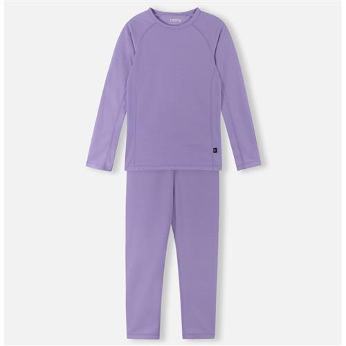Reima Lani Blomstret Basislag Syrenfarvet 80 cm  Lilla  80 cm  Unisex