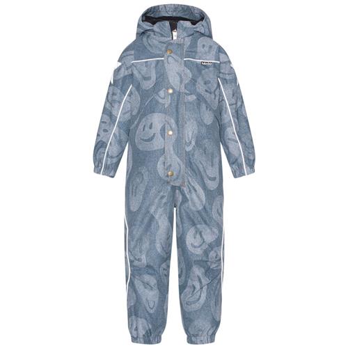 Molo Polaris Flyverdragt Denim Swirley 104cm  Blå  104 cm  Unisex