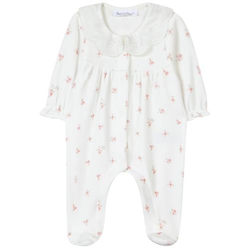 Tartine et Chocolat Blomstret Sparkedragt Cremefarvet 18 Months  Creme  18 måneder  kvinde