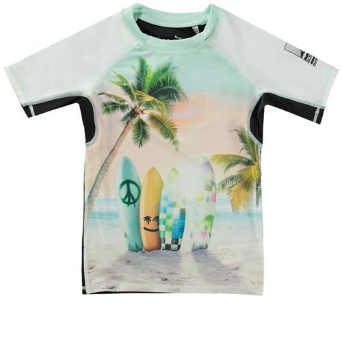 Molo Neptune UV-trøje Sunrise Surfer 92/98 cm  Creme  92/98 cm  Unisex