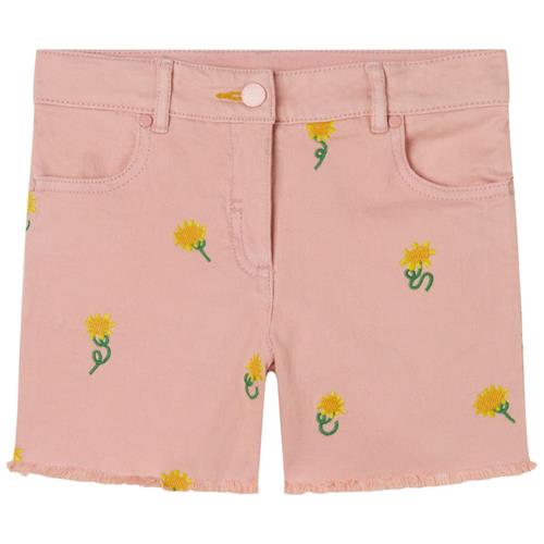Stella McCartney Kids Broderede Denimshorts Lyserød 2 Y  Lyserød  2 år  kvinde