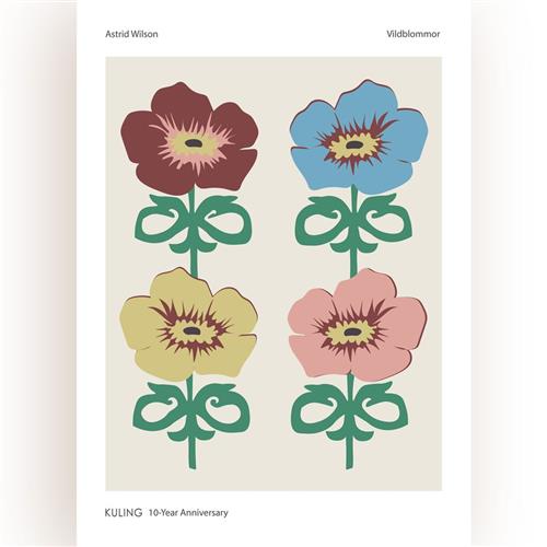 Kuling Poster 50x70 Kuling X Astrid Wilson FSC Mix Plakat 50 x 70 cm      Unisex
