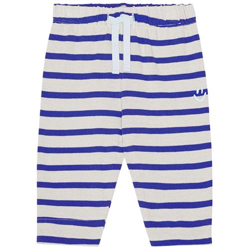 Molo GOTS Saxon Stribede Bukser Reef 62 cm  Blå  62 cm  Unisex