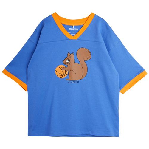 Mini Rodini GOTS Squirrel T-shirt Blå 80/86 cm  Blå  80/86 cm  Unisex