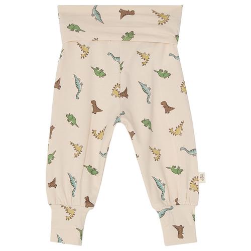 Buddy & Hope GOTS Hanna Babytøj Bukser Dinosaur 86/92 cm  Hvid Dyr 86/92 cm  Unisex