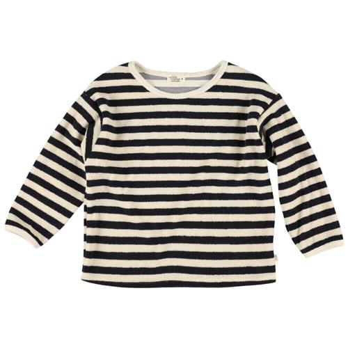 My Little Cozmo Gael Stribet Sweatshirt I Frotté Navyblå 8 Y  Marineblå  8 år  Unisex
