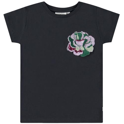 Molo GOTS Ranva T-shirt Sort 110 cm  Sort  110 cm  kvinde