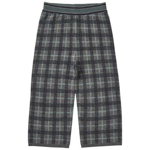 FUB Tjek bukser i Grey Melange 130 cm  Grå  130 cm  Unisex