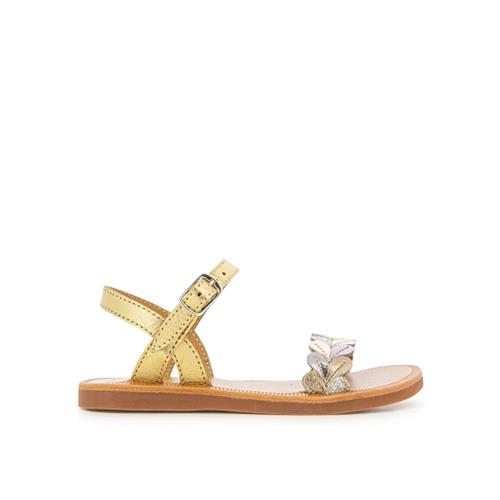Pom Dapi Plagette Ferns Sandaler Platinum 33 EU  Guld  33 EU  kvinde