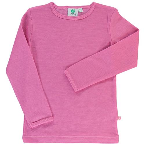 Småfolk Langærmet T-shirt Lyserød 5-6 Y  Lyserød  5-6 år  Unisex