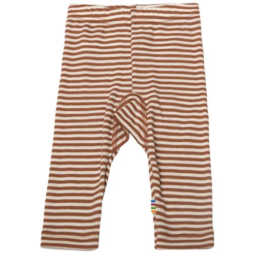Joha Stribede Leggings Brun 70 cm  Brun  70 cm  Unisex
