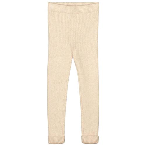 Fliink Vertikale Stribe Leggings Sandshell 3 months  Beige  3 måneder  Unisex