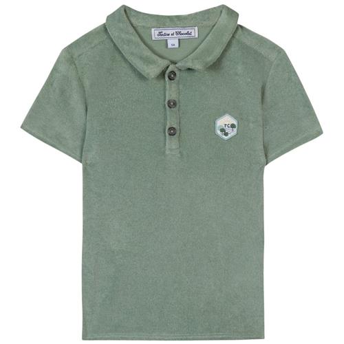 Tartine et Chocolat Logo Poloshirt Grøn 12 Y  Grøn  12 år  mand