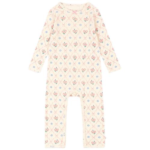 Konges Sløjd Minnie Onesie Gots Fleur Decor 12 months  Hvid  12 måneder  Unisex