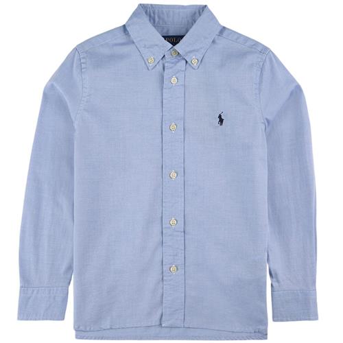 Ralph Lauren Slim Fit Oxford-skjorte I Bomuld Bsr Blue 8 Years  Blå    mand